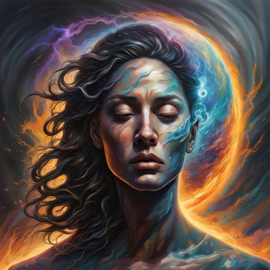 Yin Yang Hurricane: A Colorful Spiritual Awakening