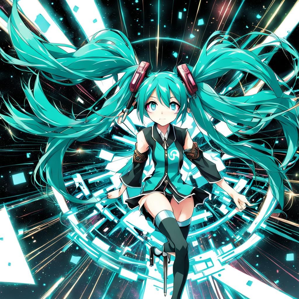 Hatsune Miku Anime Key Visual