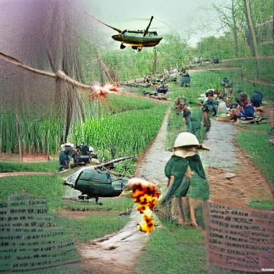 AI Image of Vietnam War