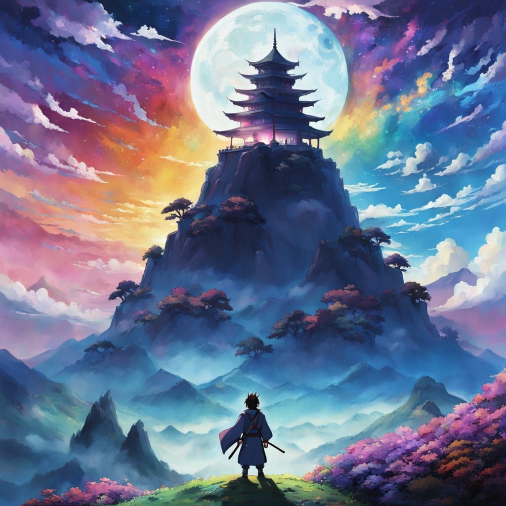 Ethereal Ninja in Celestial Harmony