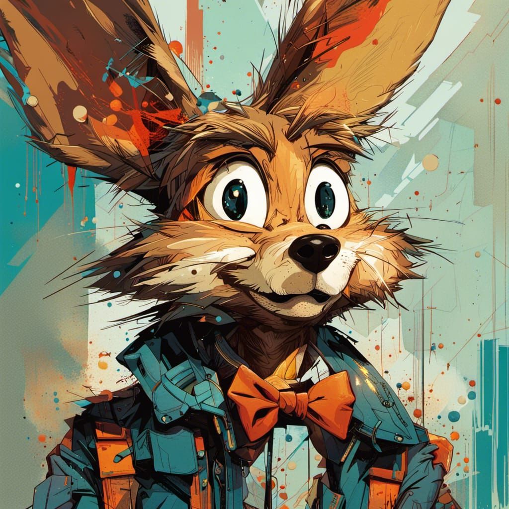 Adorable Wile E. Coyote