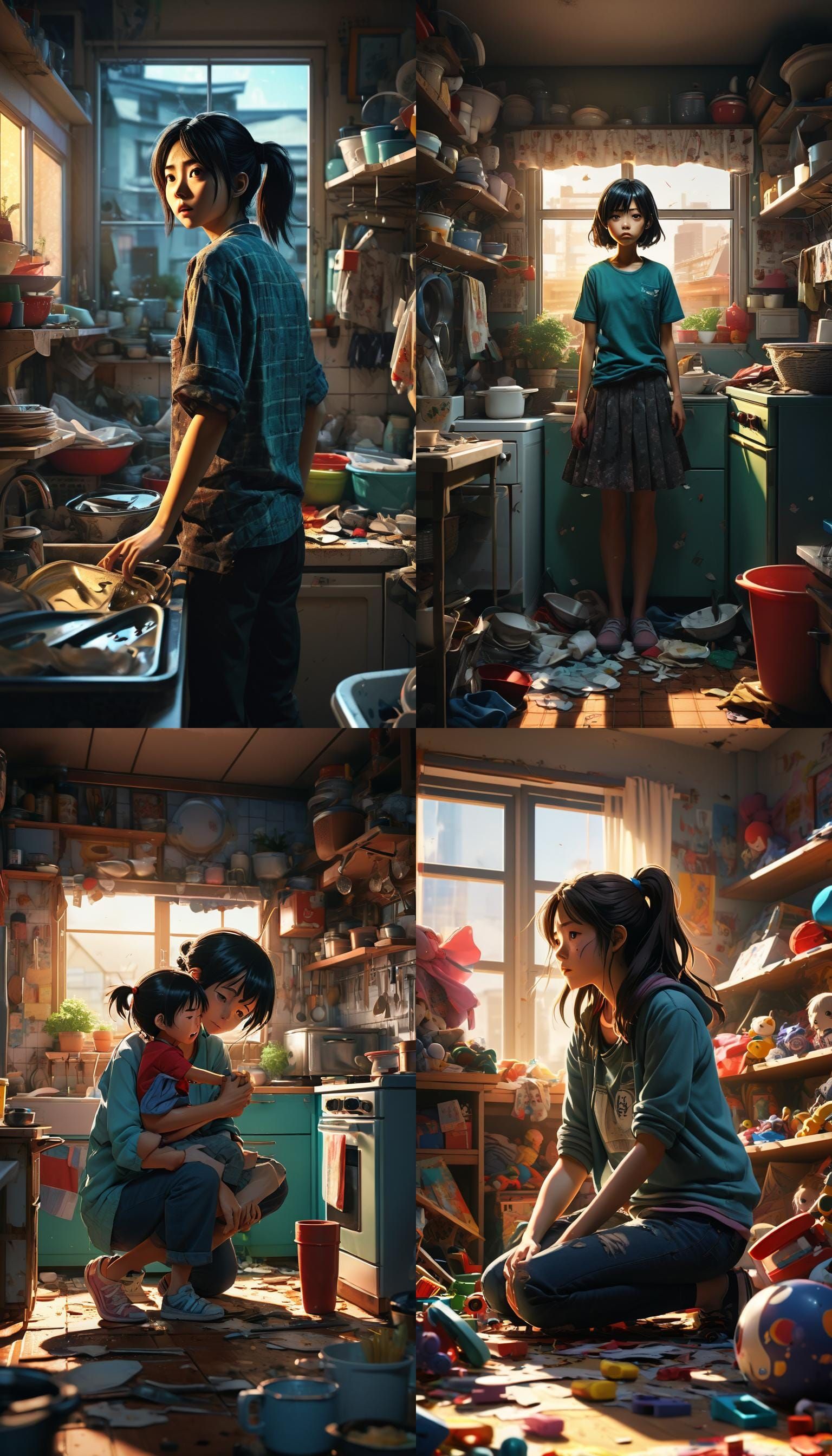 Anime Style Mother's Complaint: Manga Scan