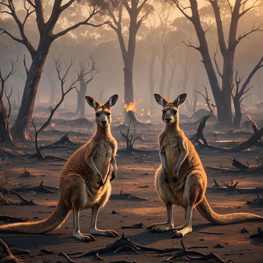 Lost Joey: Kangaroo's Heartbreak in Fantasy Outback
