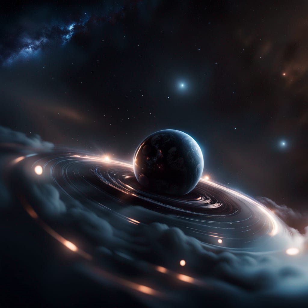 Stunning Interstellar Black Hole in Unreal Engine 5