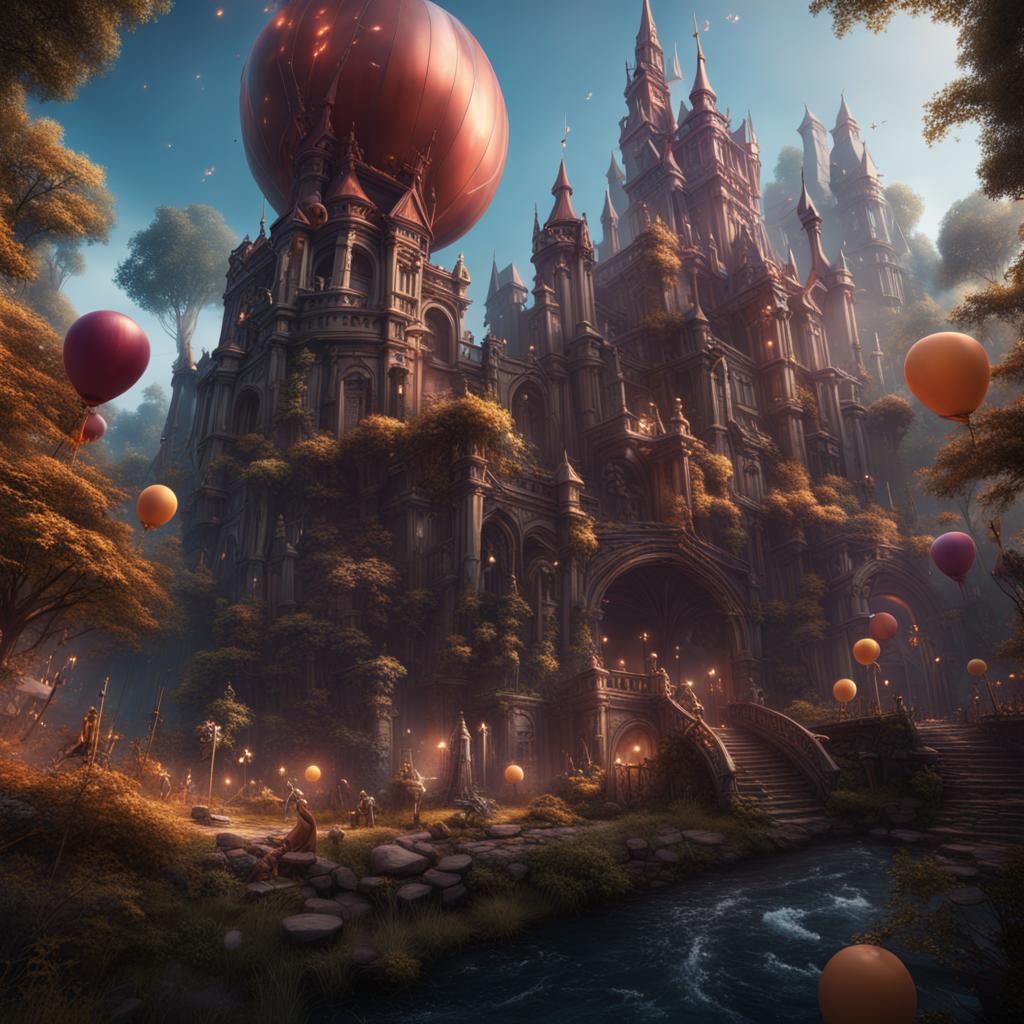 Fantasy Art Celebrating 50 Followers in Deep Color