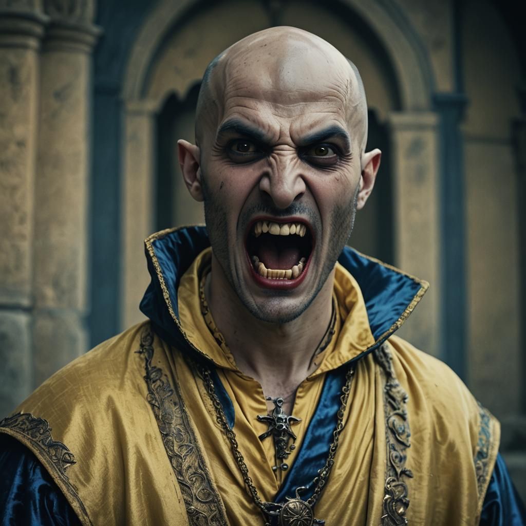 Vampire in Ottoman Robe Film Still