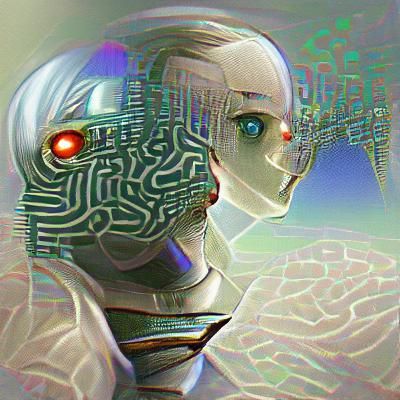 AI Interpretation of a Blank Canvas