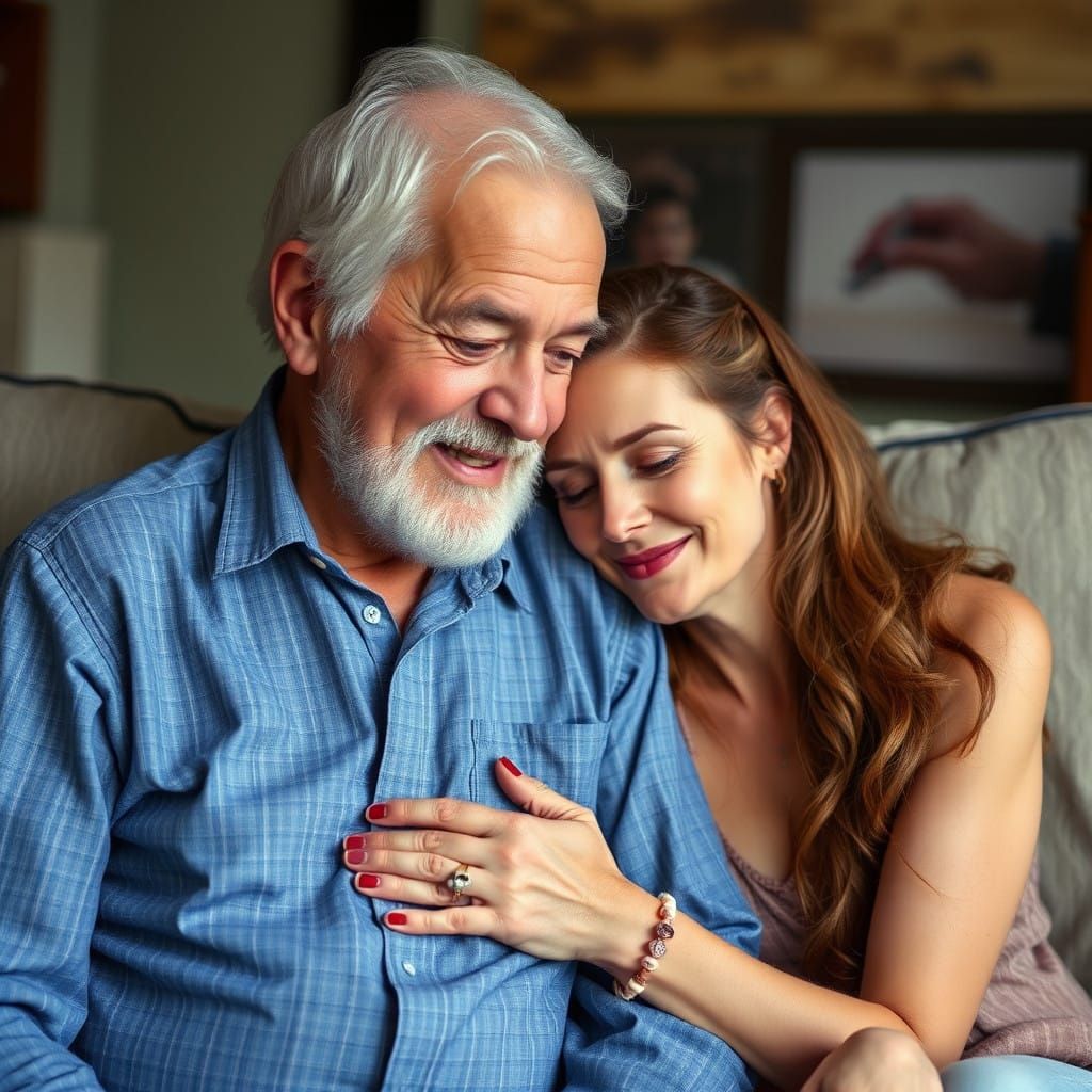 Love Across the Ages in a Heartfelt Moment