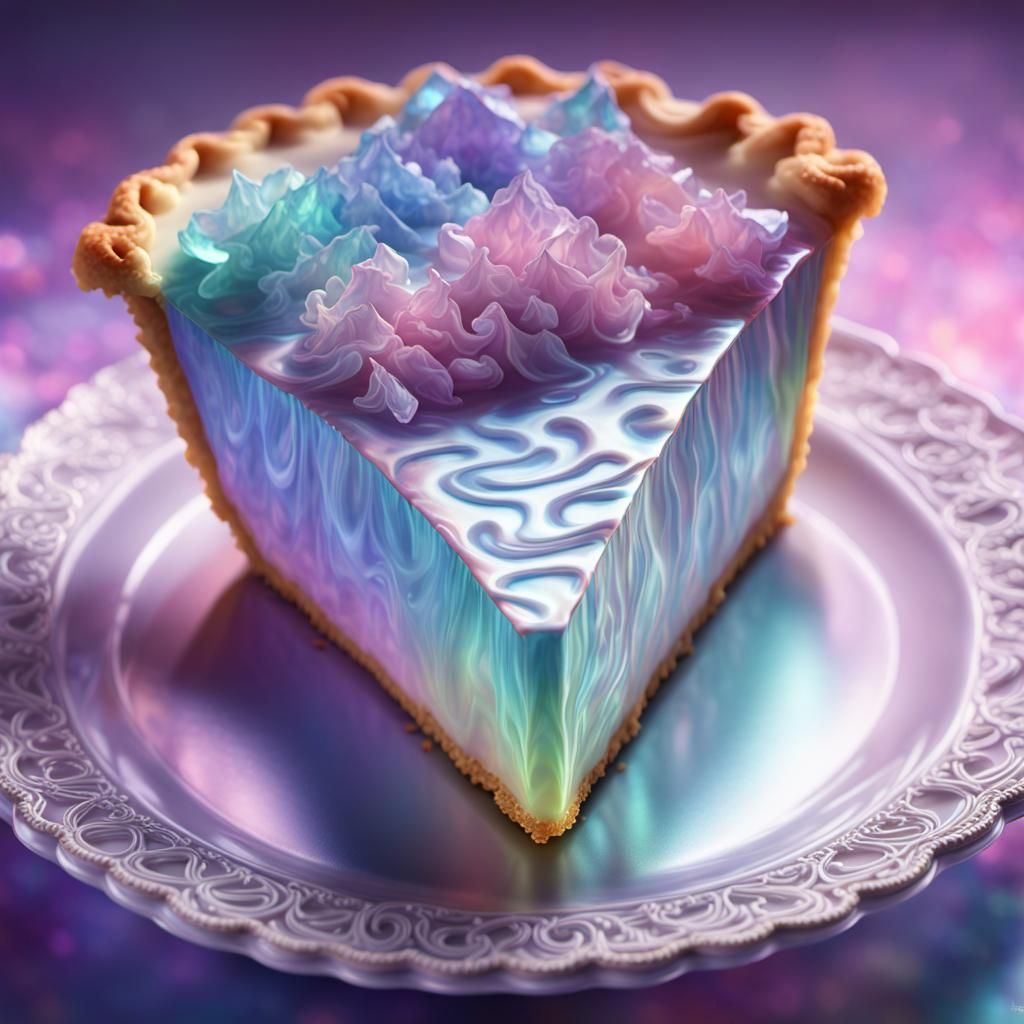 magical piece of crystal pie