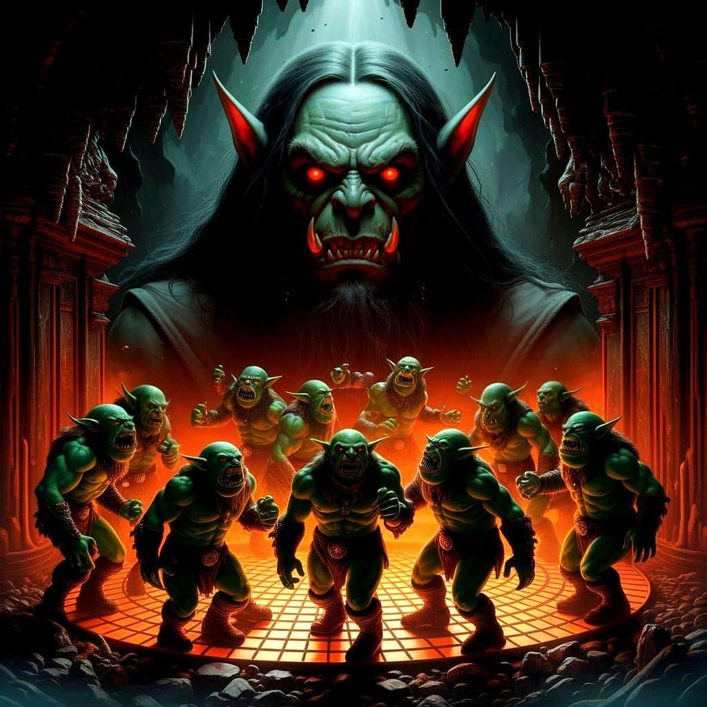 Orcs Dancing in Mordor Disco