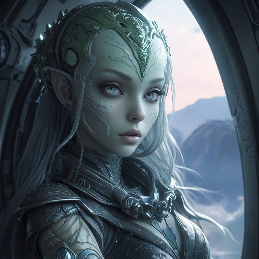 Anime Alien Princess...