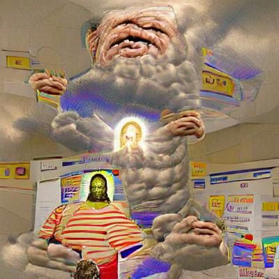 AI Generated Image of God