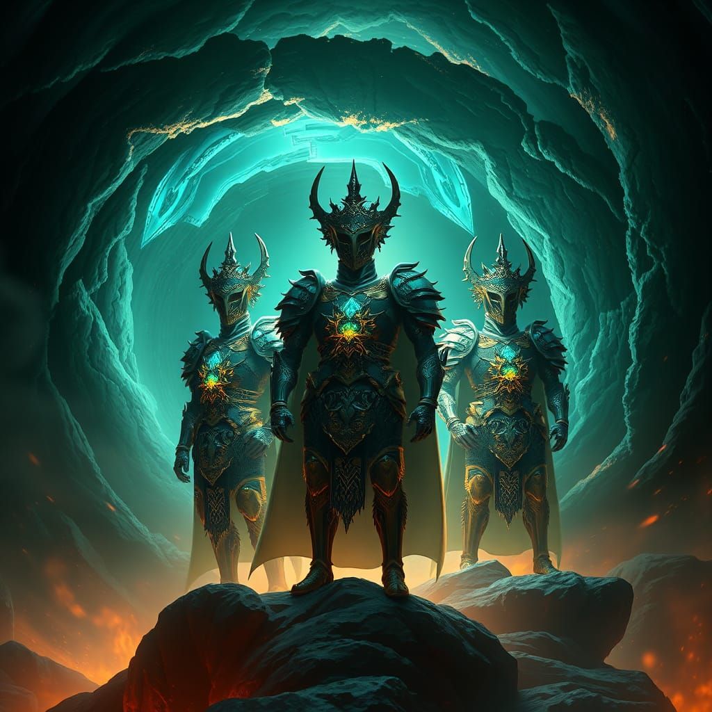 Heraldry Guardians in Space-Time Vortex