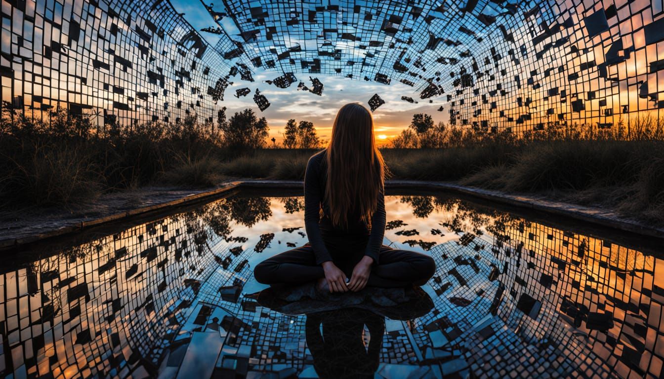 Cosmic Surrealism: Surreal Fragmented Sculpture Celebrating ...