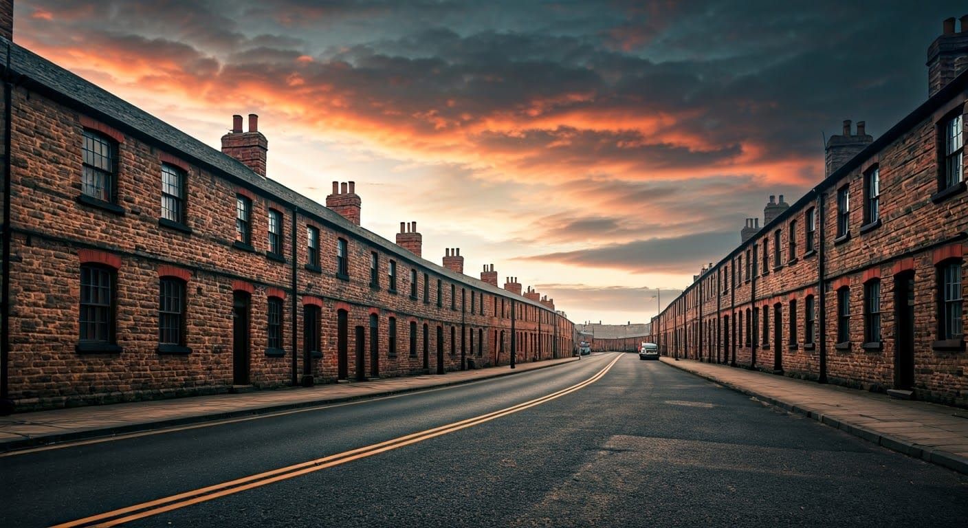 Northern Townscapes in Earthy Hues