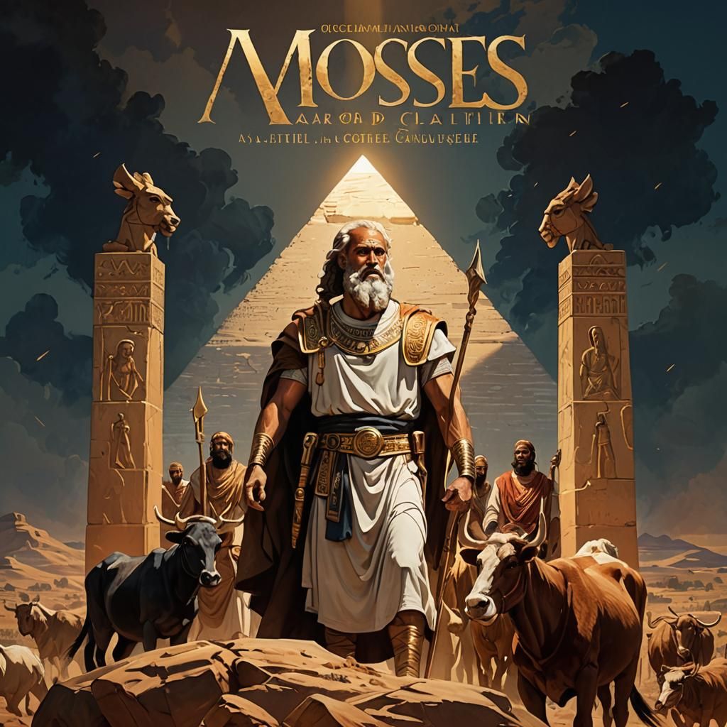 Moses Leads Hebrews from Egypt: Biblical Illustration