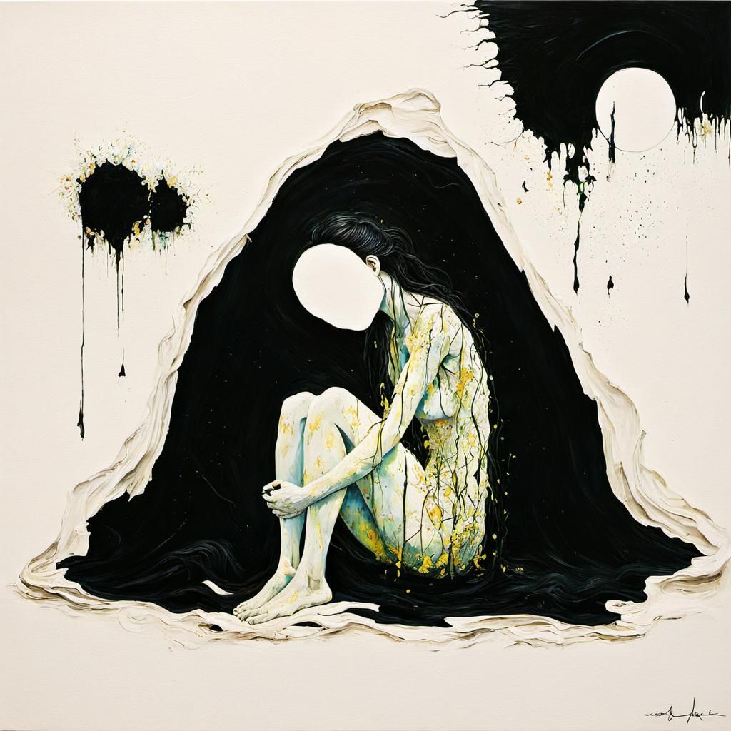 hello darkness my old friend, hold me tight and never let go