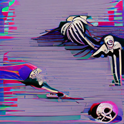 Skull Ablaze: A Fiery Dance with Mortality