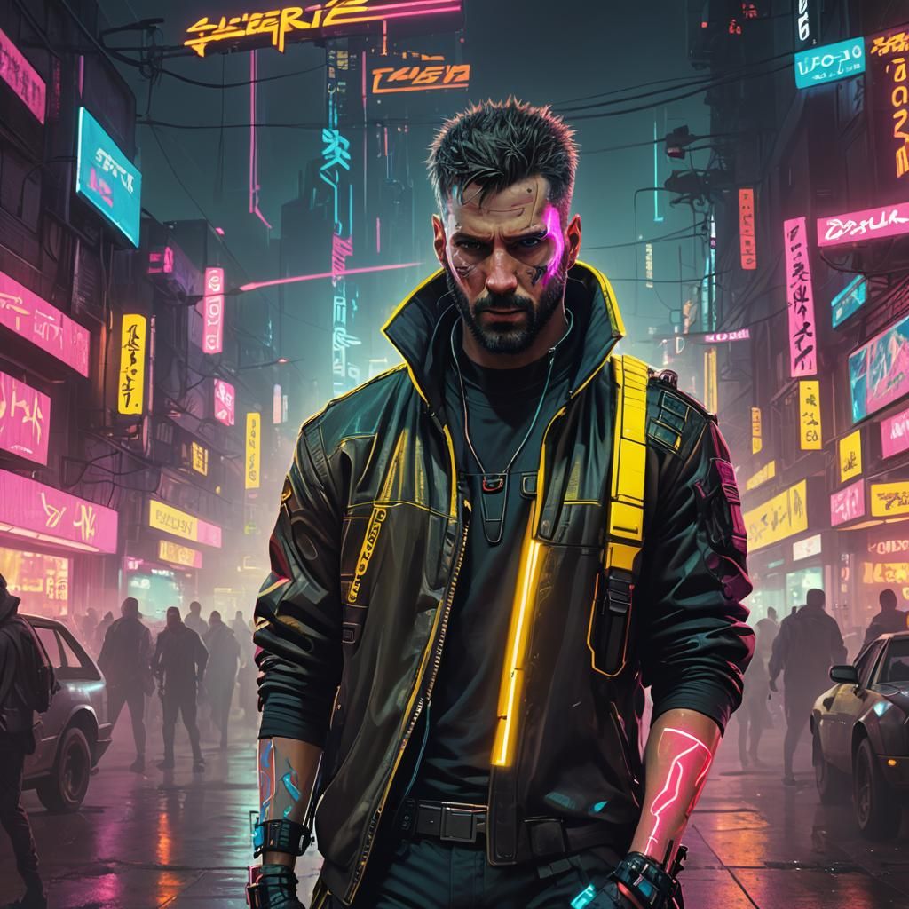 Cyberpunk Guy