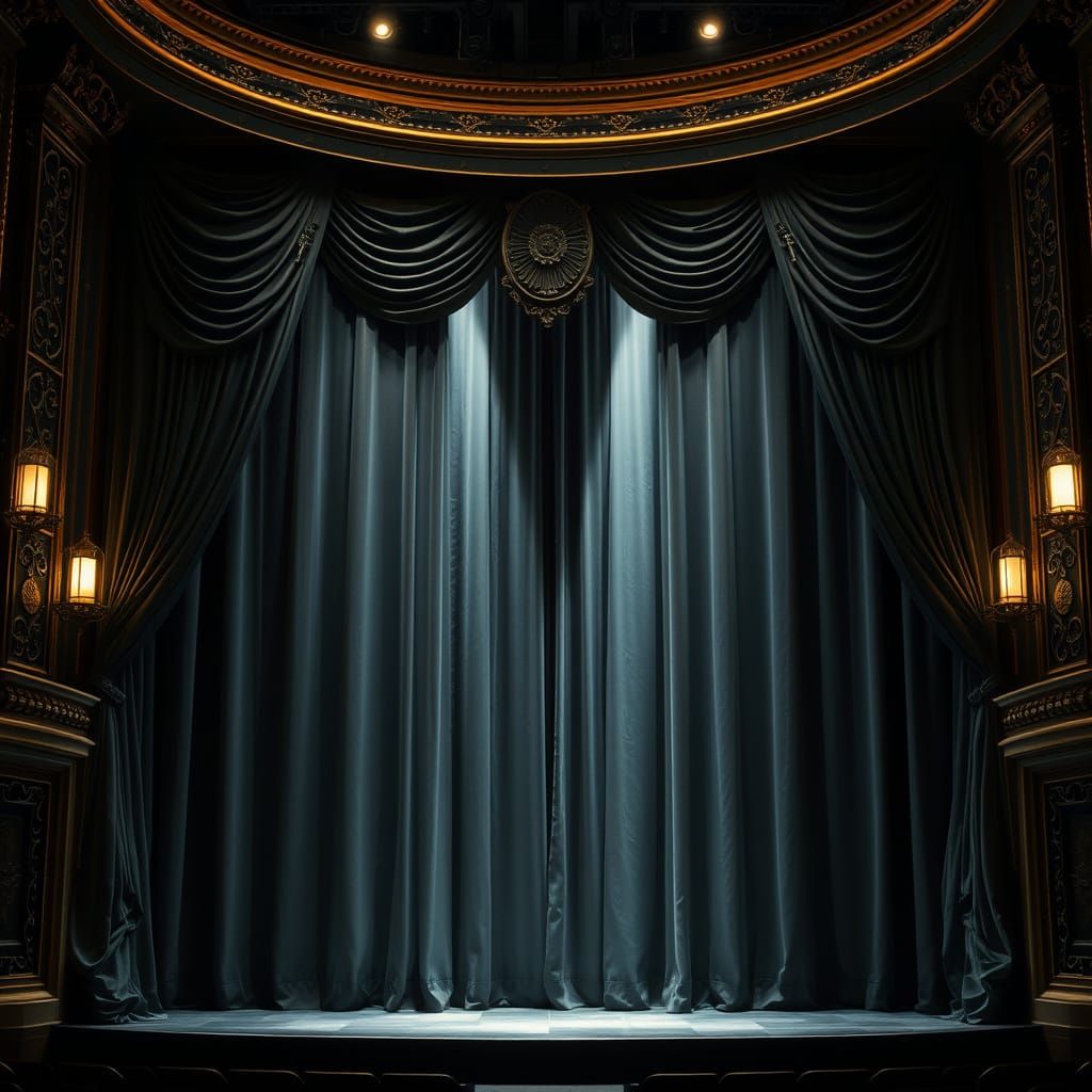 Iron Curtains on a Grand Theatre Stage