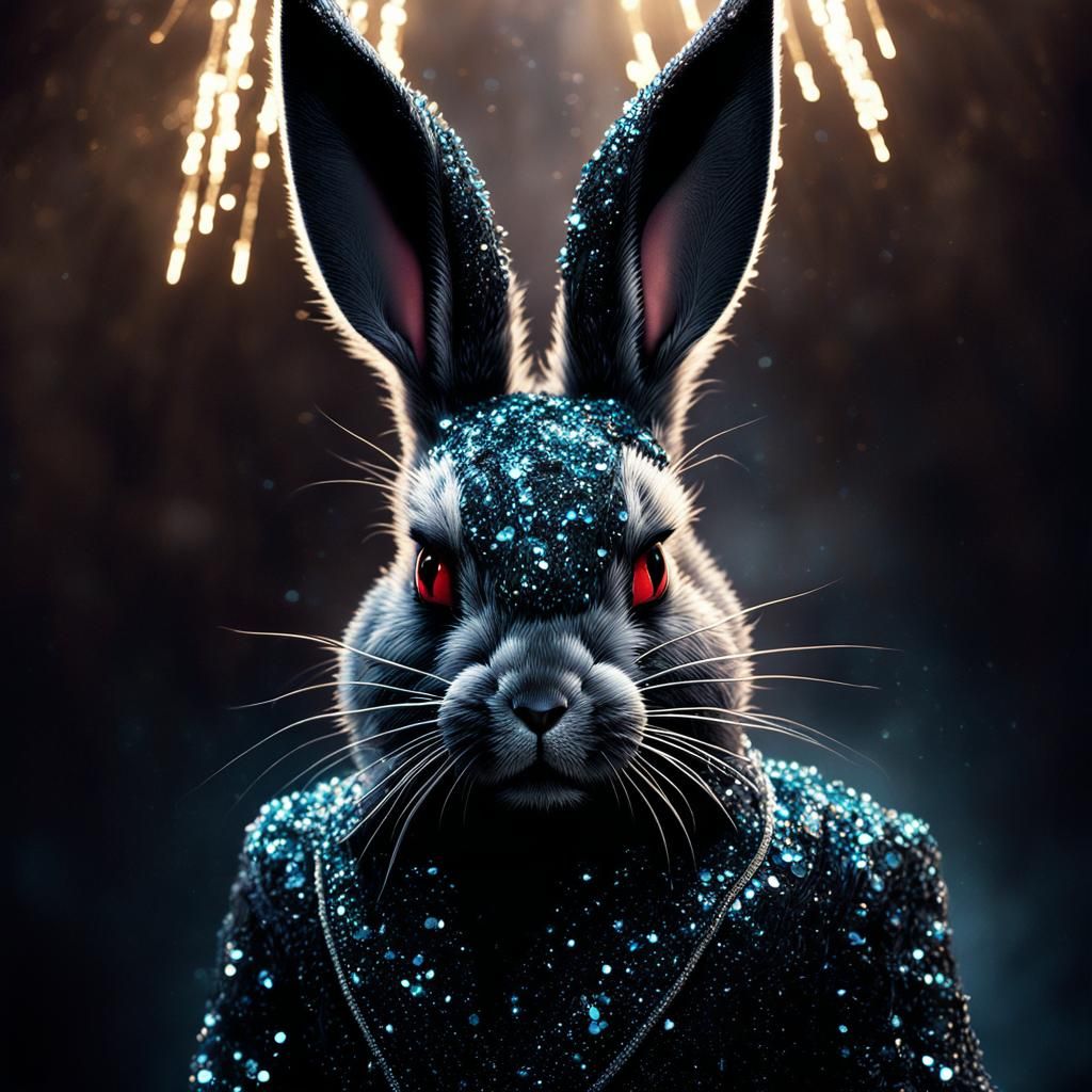 Crystalline Horror Rabbit from Donnie Darko