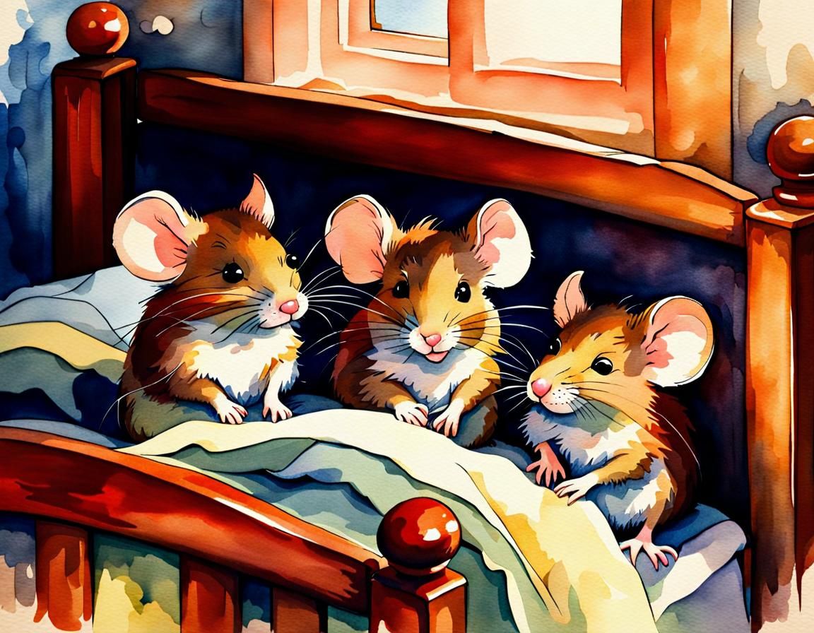 Mice in their Bedroom 5