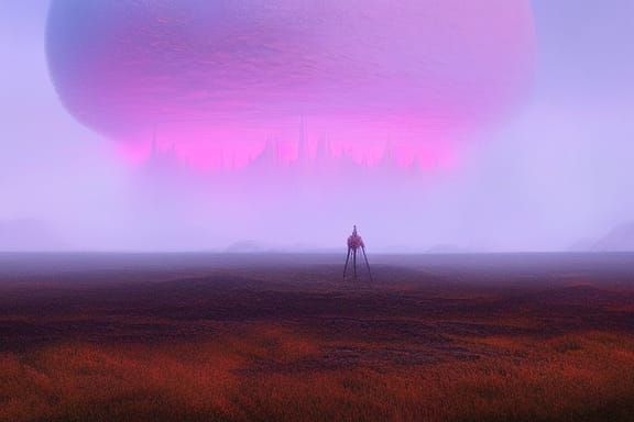 Dramatic Storm in Surrealist Style, 8K