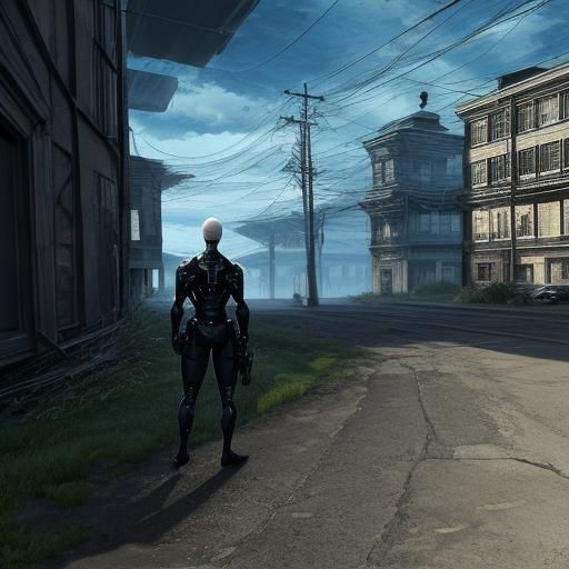 Glitch in the Matrix: Abstract AI Art