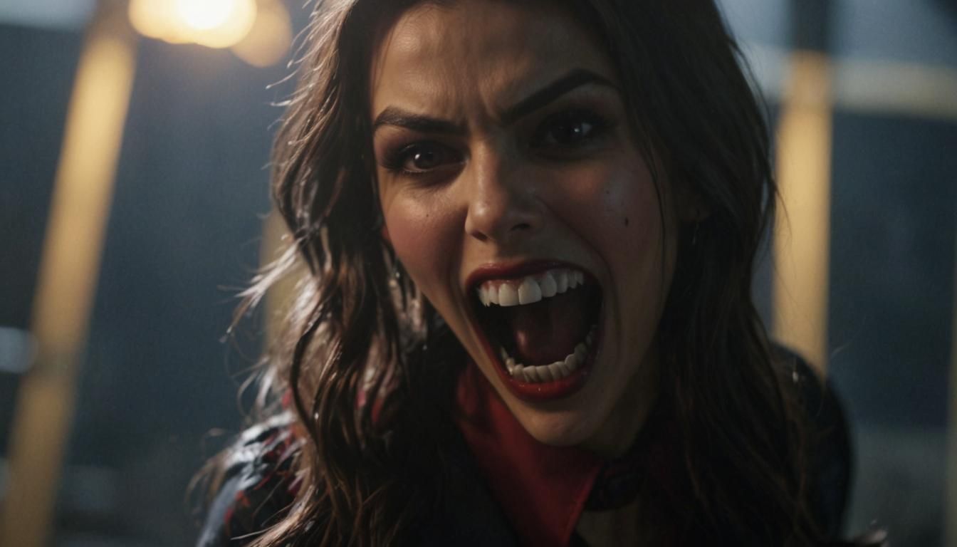Victoria Justice as Vampire in Gothic Horror Film