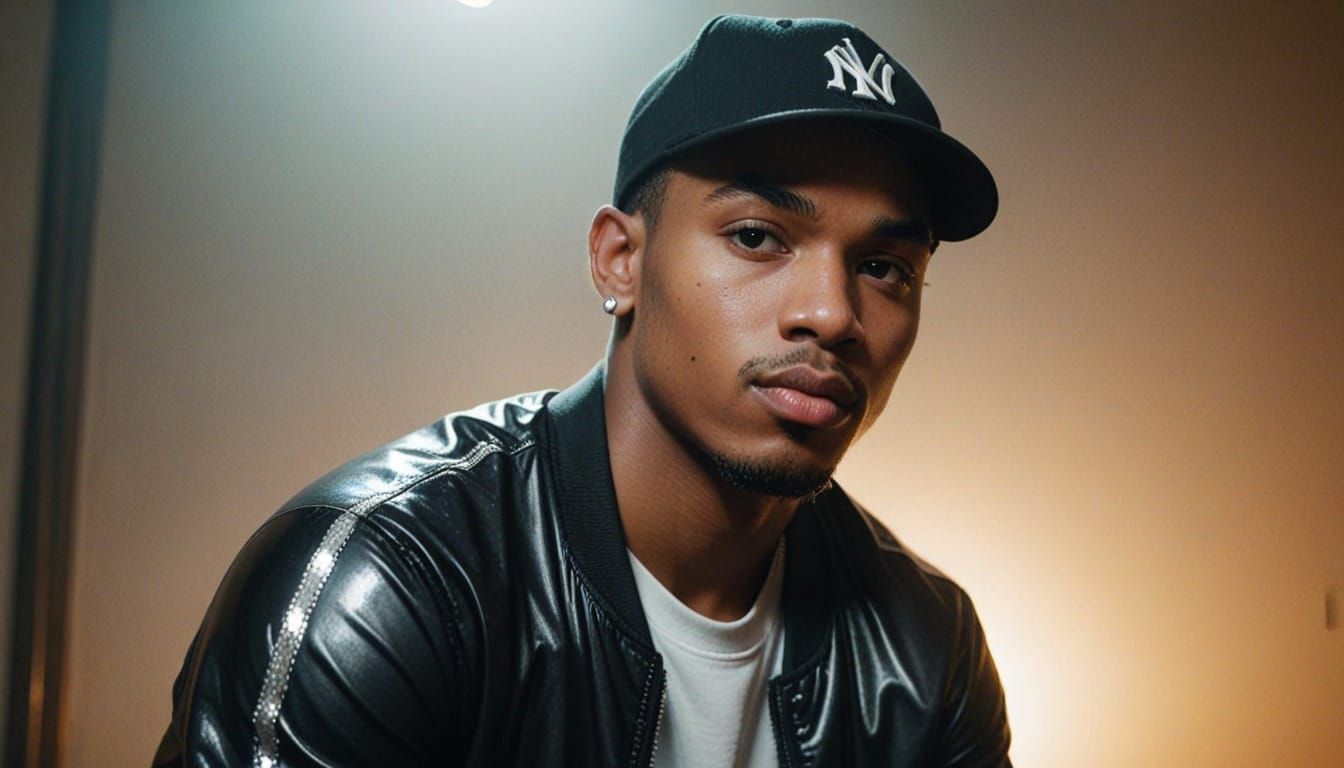 Athletes in Shiny PVC: A Cinematic Portrait