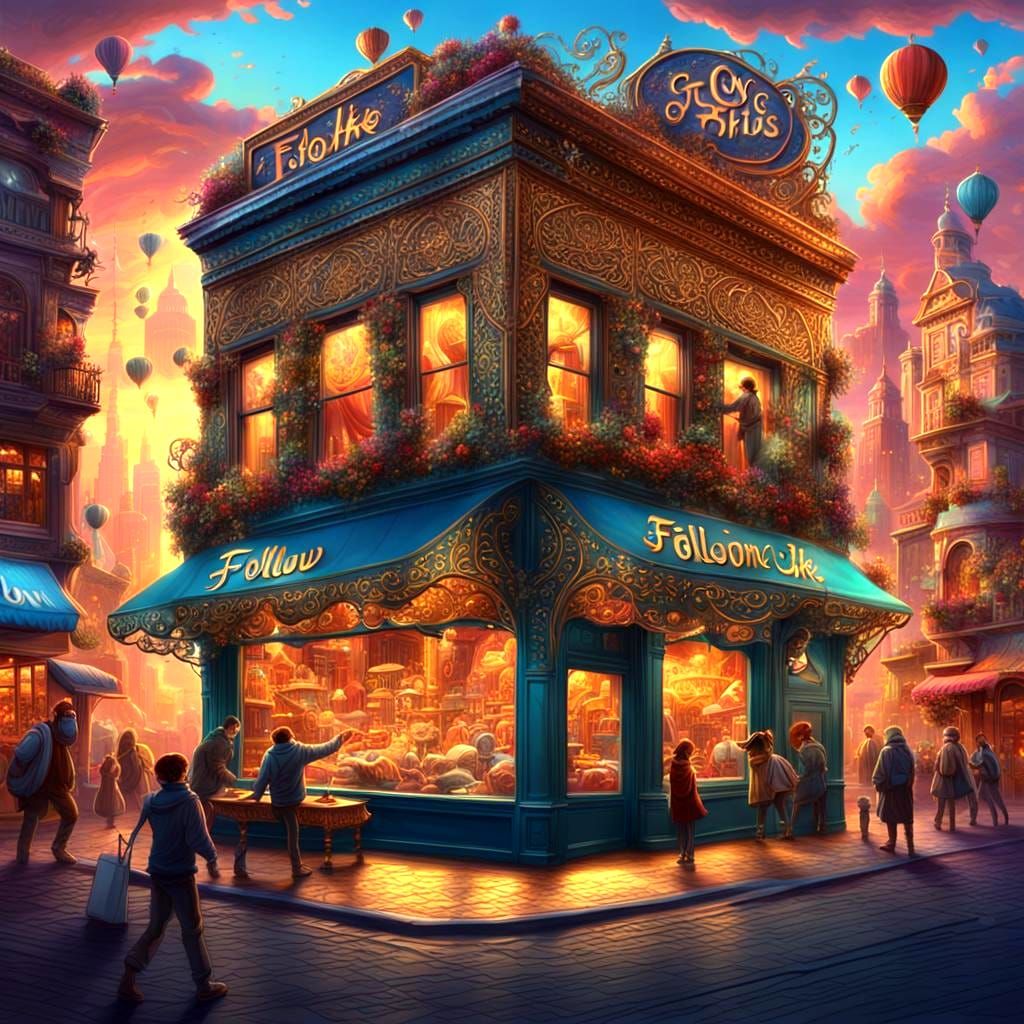 iPhone Shop Contest in Detailed Matte Painting