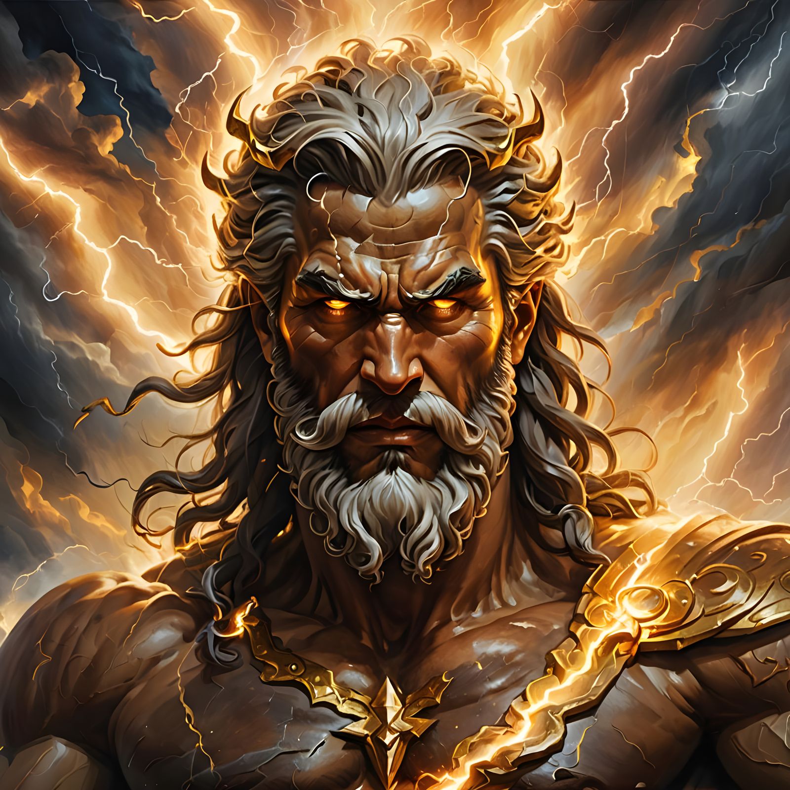 portrait of zeus