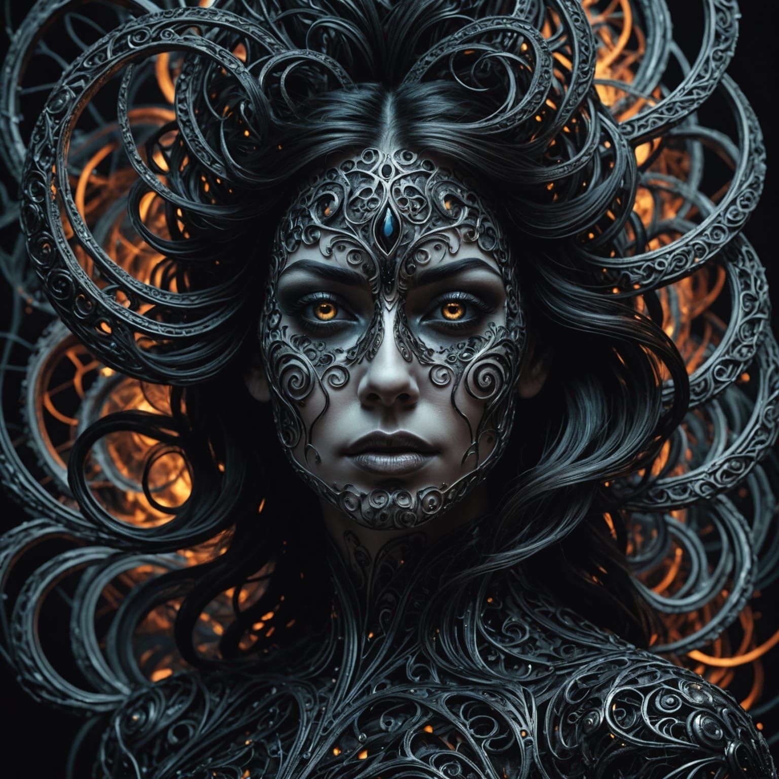 Fever Nightmare: Woman's Descent into Madness