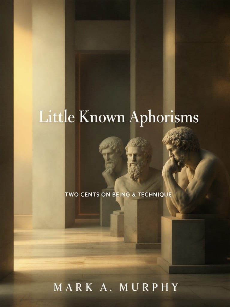 Timeless Wisdom Cover Art in Classic Academic Style