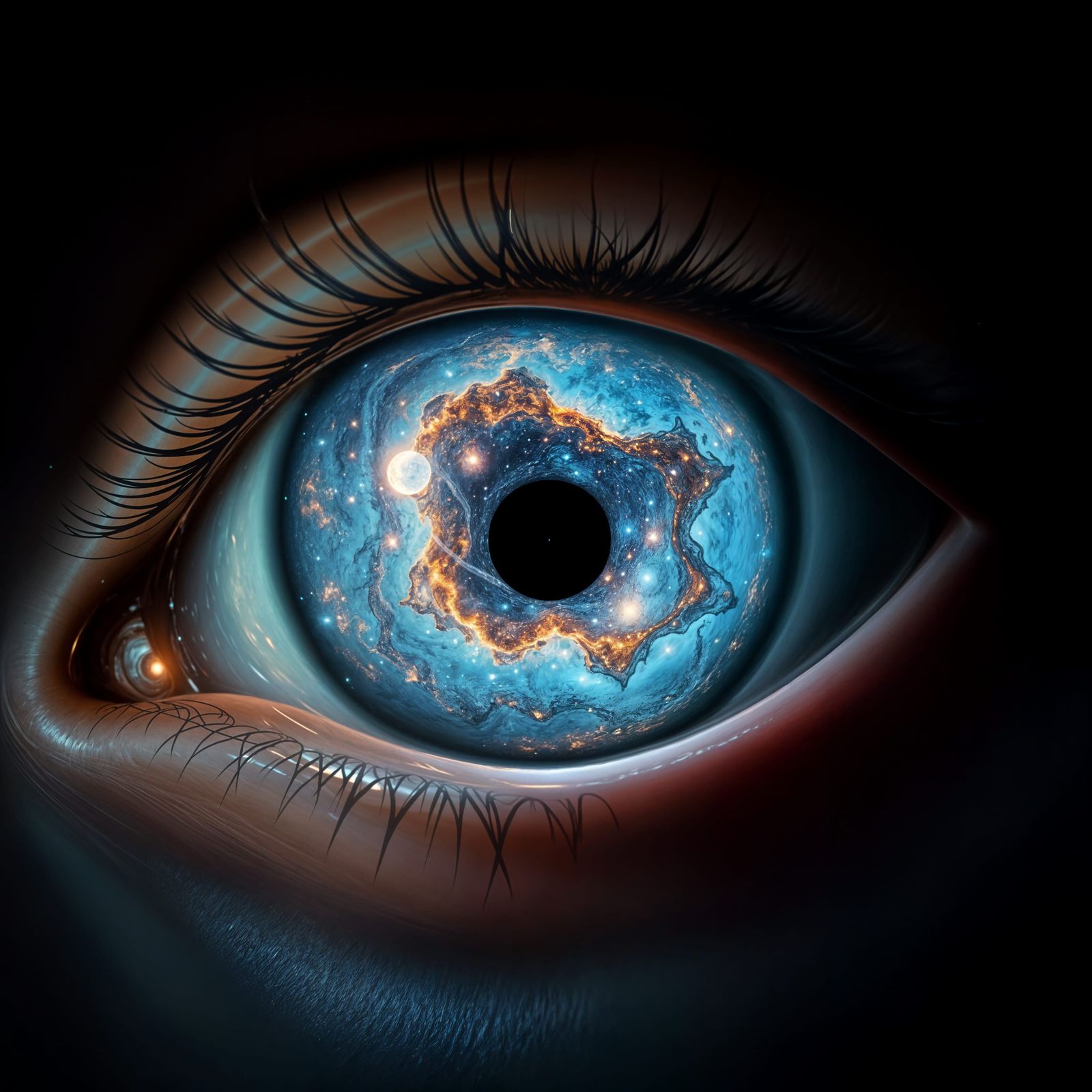Galactic Eye in Stunning Realism