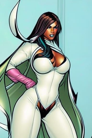 Comic Art: Voluptuous Female Illustration