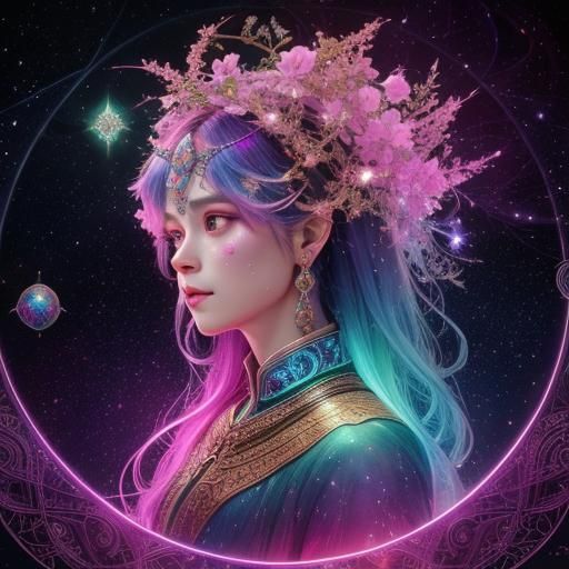 Yggdrasil: Holographic Astral Cosmic Illustration