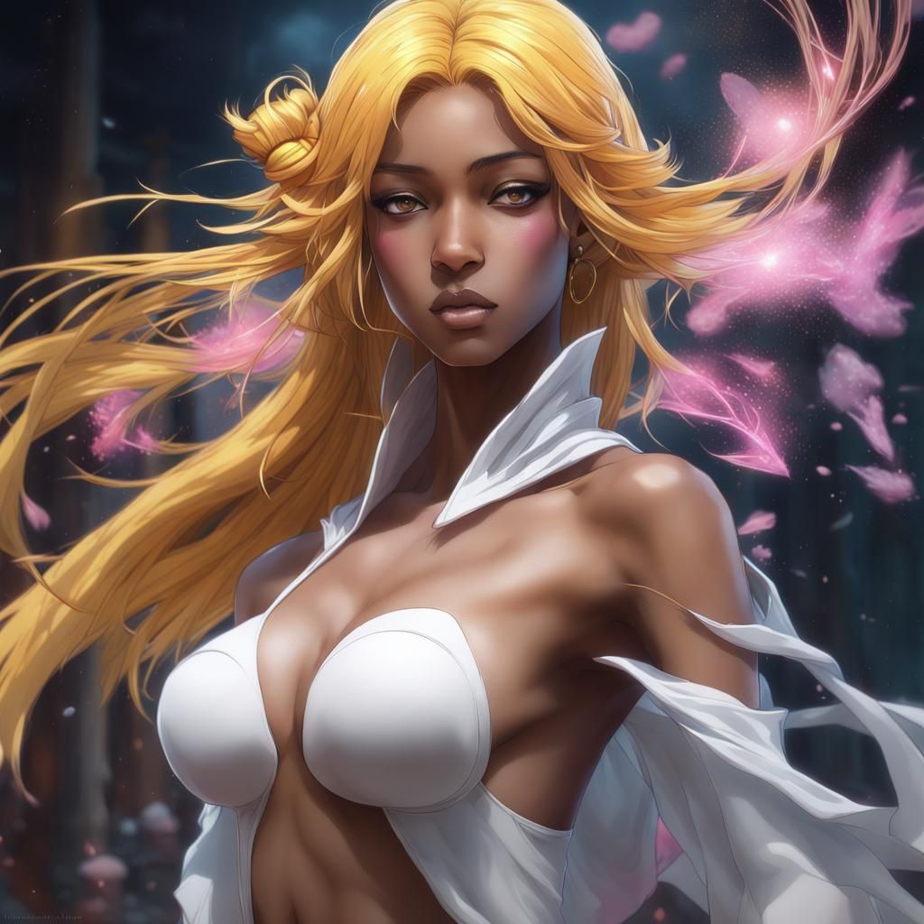 Tier Harribel Portrait in Hyperdetailed Digital Art