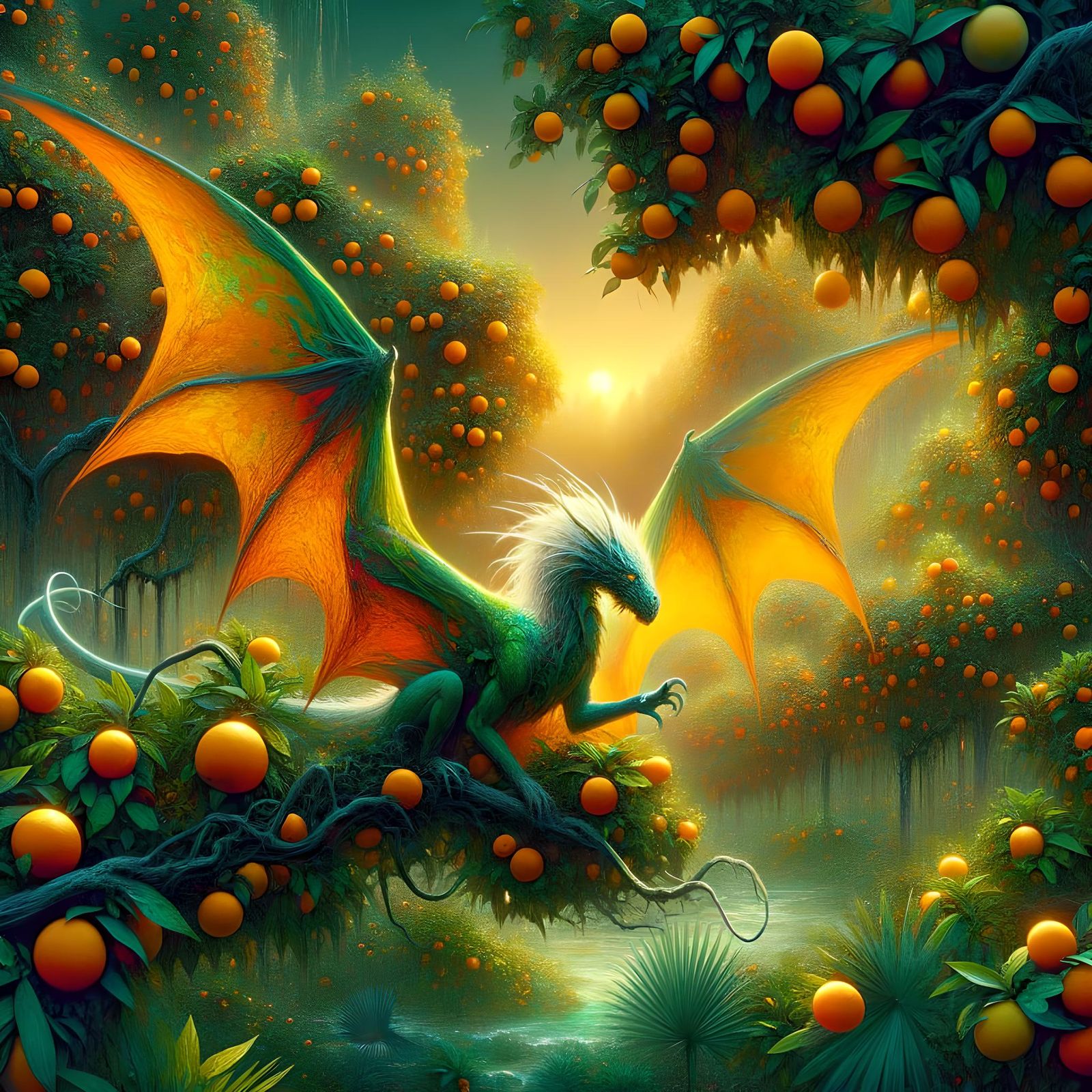 Orange Dragon