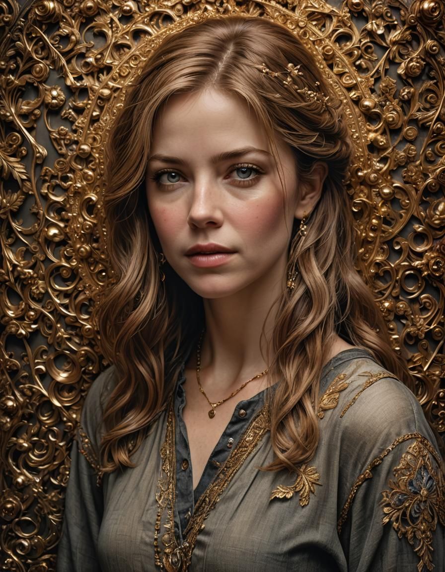 Hyperrealistic Portrait in Ultra High Definition