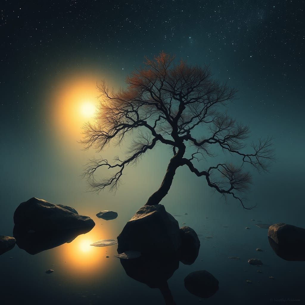 Nature's Harmony in Light and Shadow