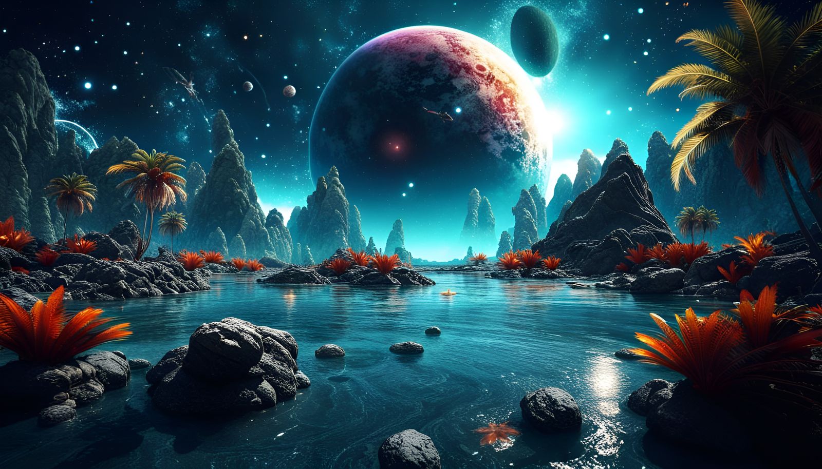 Tropical Alien Nature