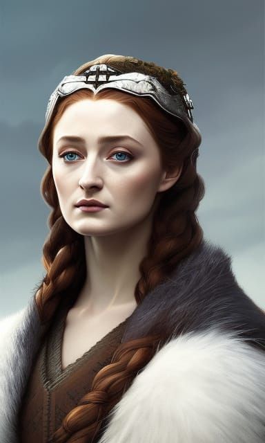 Sansa Stark, Queen in the North: Detailed Portrait