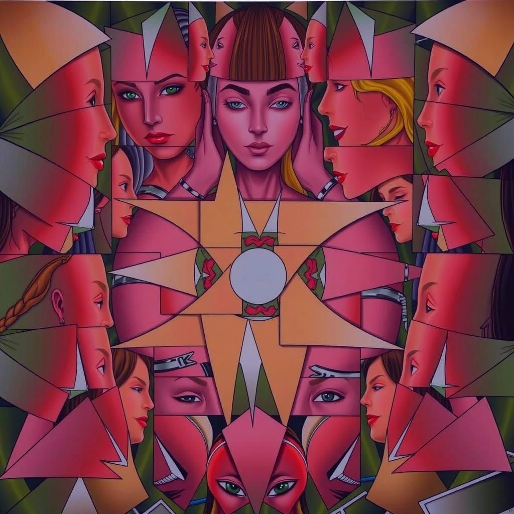 Hyperrealistic Scene in Vivid Colors