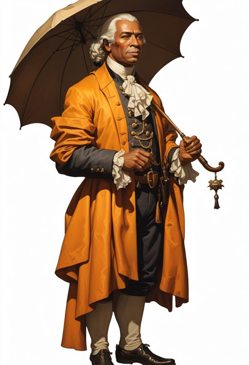 Colonial Governor in Opulent Attire