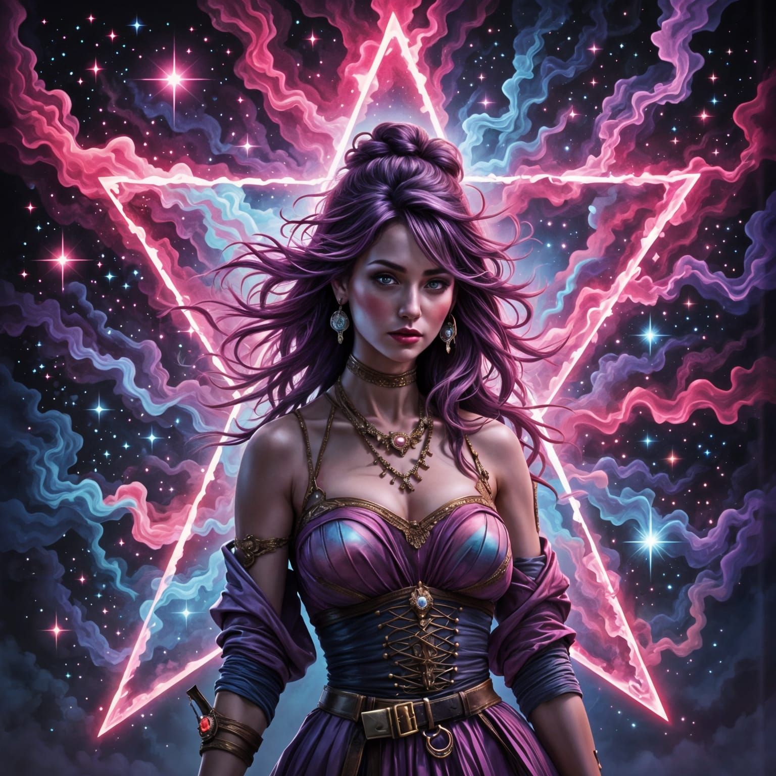 Whimsical Dreamscape with Mythical Creatures