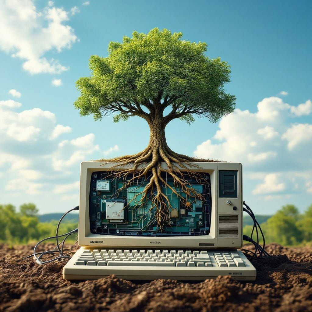 Tree of Life: Nature Reclaims Technology