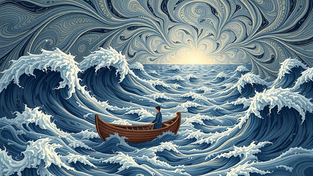 Fractured Dreams in Turbulent Waters