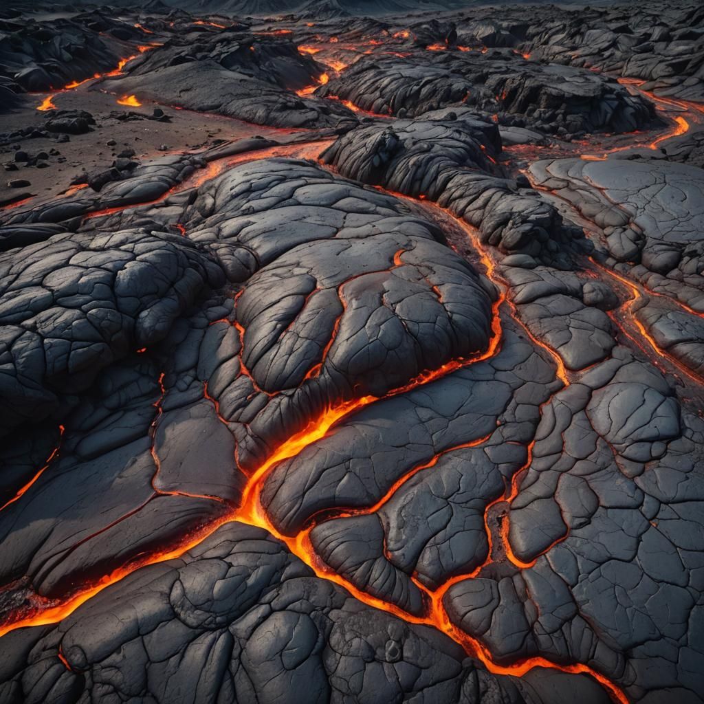 Volcanic Eruption: A Cinematic Landscape