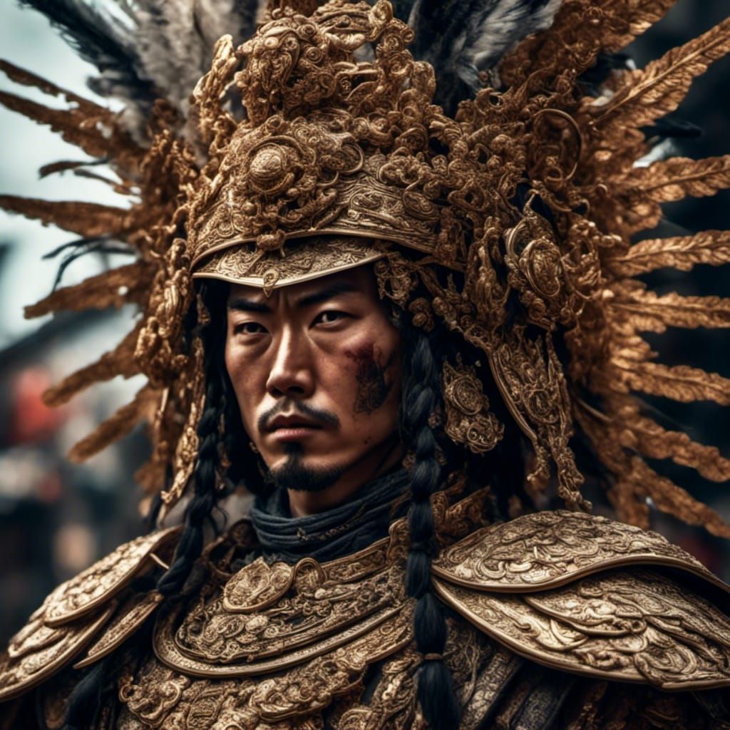 Title: "武士道の誓い" (Bushidō no Chikai - Oath of the Samurai